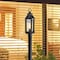 Nuvo Wilton - 1 Light Post Top - Matte Black with Clear Seeded Glass 60/8105 - alternate 6